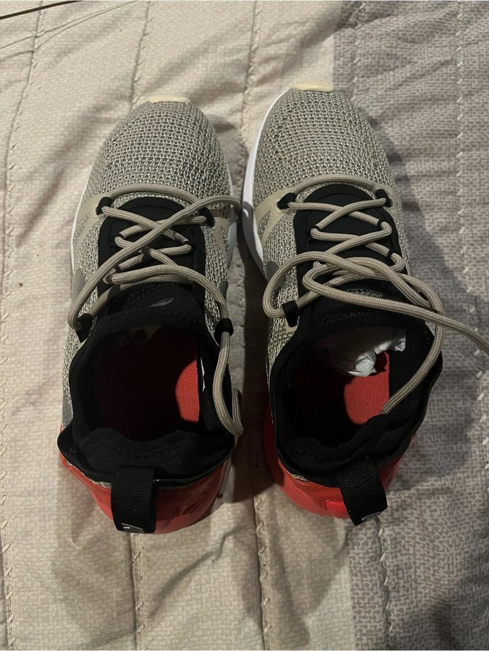 Nike Coral Pink and Black Youth Sneakers